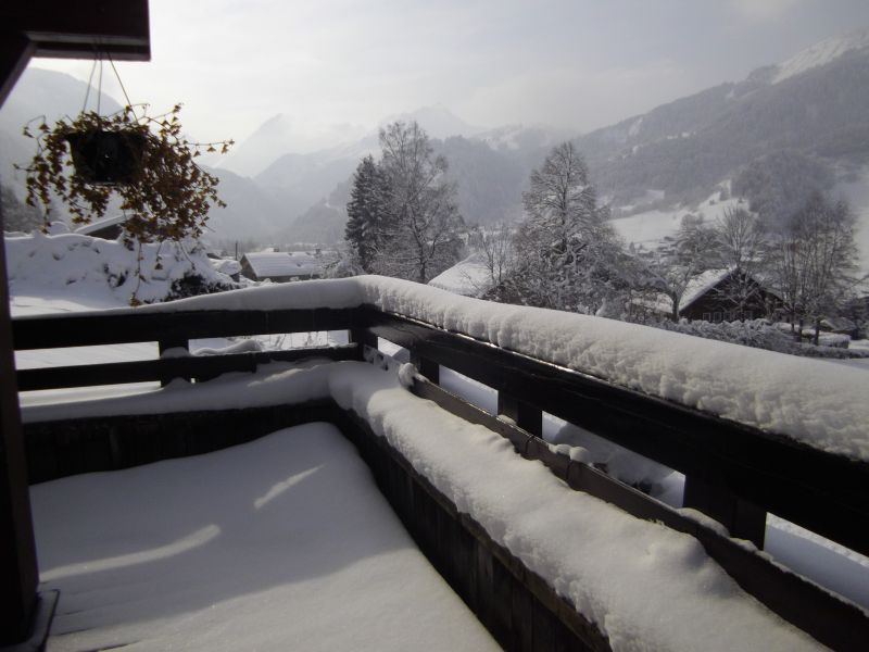 photo 15 Owner direct vacation rental Les Contamines Montjoie chalet Rhone-Alps Haute-Savoie View from the terrace