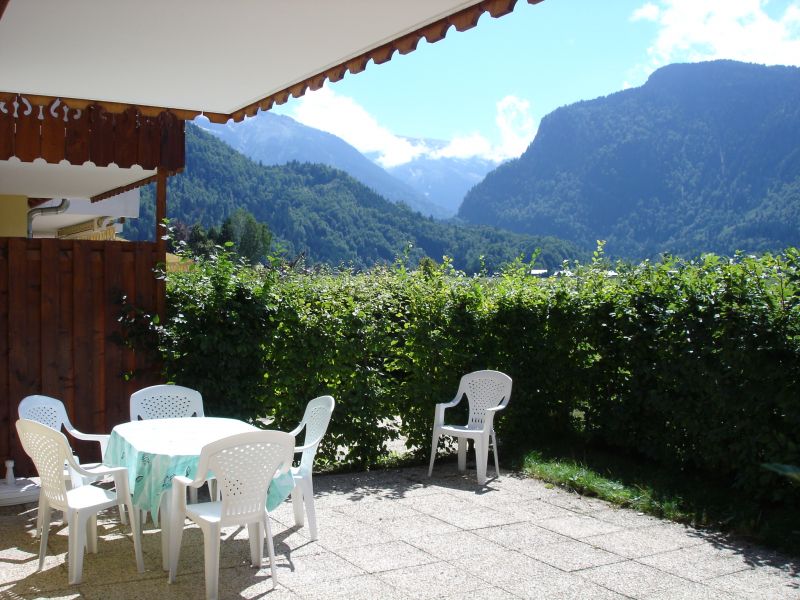 photo 0 Owner direct vacation rental Samons appartement Rhone-Alps Haute-Savoie Terrace