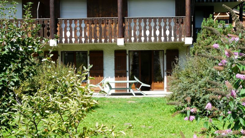 photo 2 Owner direct vacation rental Samons appartement Rhone-Alps Haute-Savoie View from the terrace