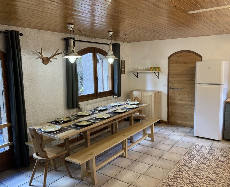 photo 4 Owner direct vacation rental Serre Chevalier chalet Provence-Alpes-Cte d'Azur Hautes-Alpes Dining room