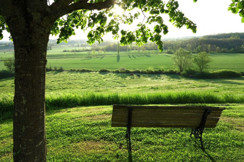 photo 13 Owner direct vacation rental Monpazier gite Aquitaine Dordogne View from the terrace