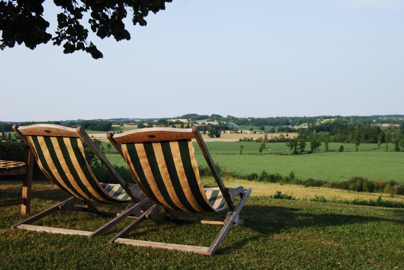 photo 27 Owner direct vacation rental Monpazier gite Aquitaine Dordogne View from the terrace