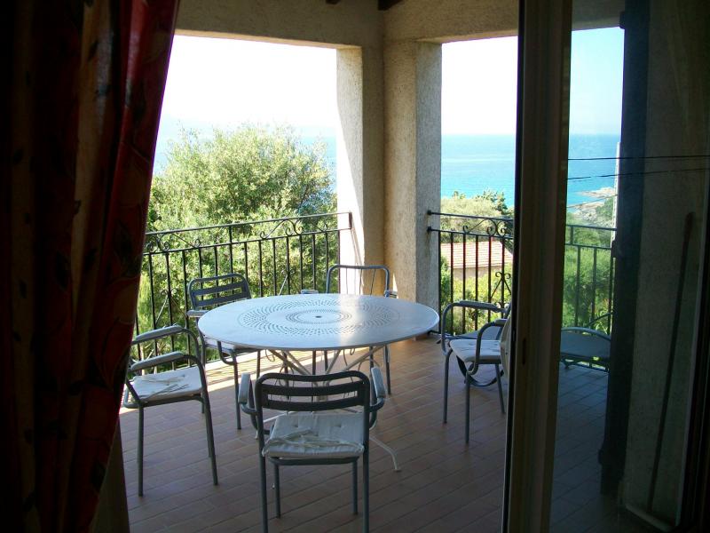 photo 5 Owner direct vacation rental Olmeto appartement Corsica Corse du Sud Covered balcony