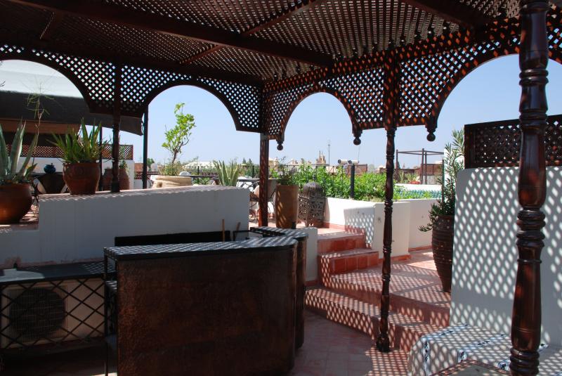 photo 16 Owner direct vacation rental Marrakech chambrehote   View from the terrace