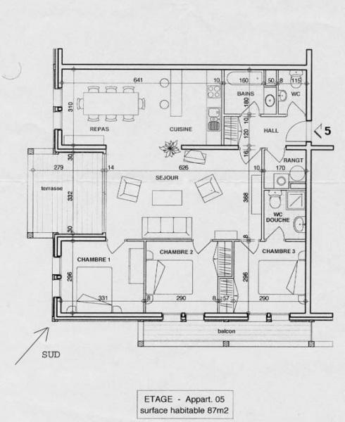 photo 2 Owner direct vacation rental Les Gets appartement Rhone-Alps Haute-Savoie Map of property