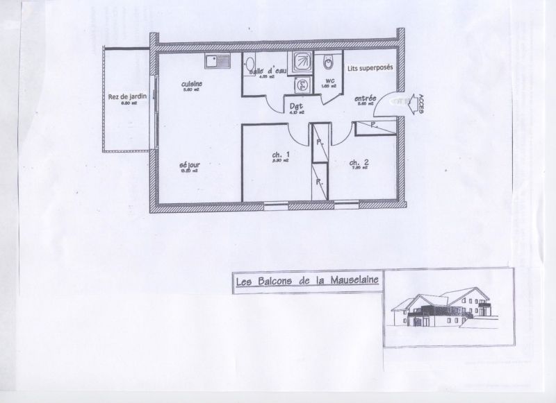 photo 11 Owner direct vacation rental Grardmer appartement Lorraine Vosges Map of property