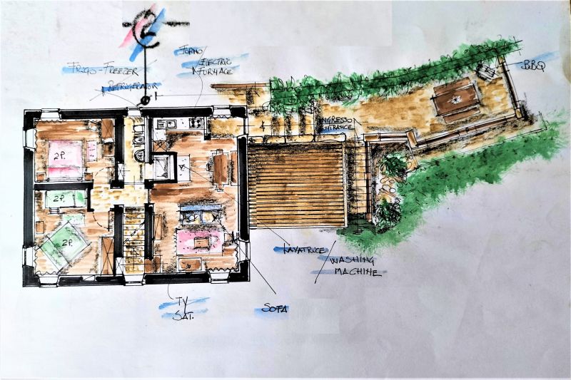 photo 24 Owner direct vacation rental Penna San Giovanni villa Marche Macerata Province Map of property