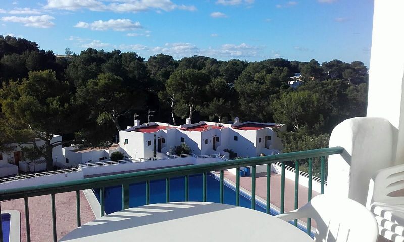 photo 4 Owner direct vacation rental Cala Tarida studio Balearic Islands Ibiza View from the balcony