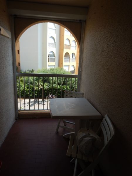 photo 3 Owner direct vacation rental Carnon Plage studio Languedoc-Roussillon Hrault Covered balcony