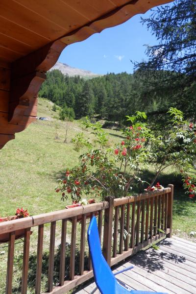 photo 18 Owner direct vacation rental Les Orres chalet Provence-Alpes-Cte d'Azur Hautes-Alpes View from the terrace