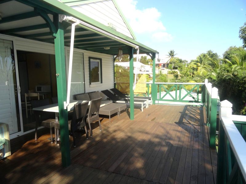 photo 13 Owner direct vacation rental Sainte Anne (Guadeloupe) bungalow Grande Terre  View of the property from outside