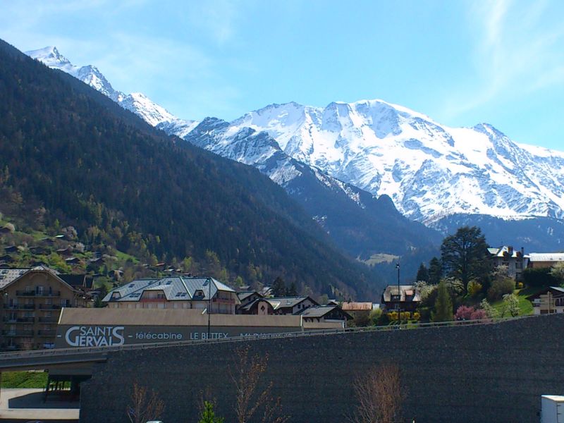 photo 13 Owner direct vacation rental Saint Gervais Mont-Blanc appartement Rhone-Alps Haute-Savoie View from the balcony