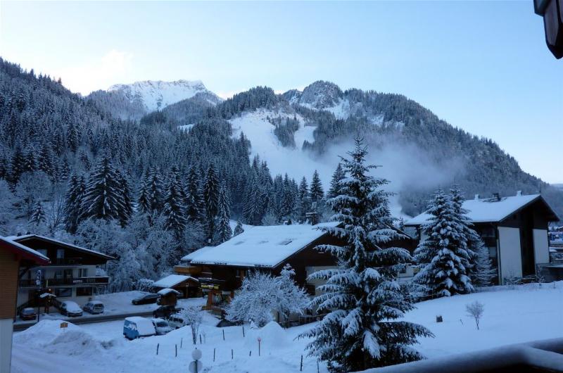 photo 4 Owner direct vacation rental Chtel appartement Rhone-Alps Haute-Savoie View from the balcony