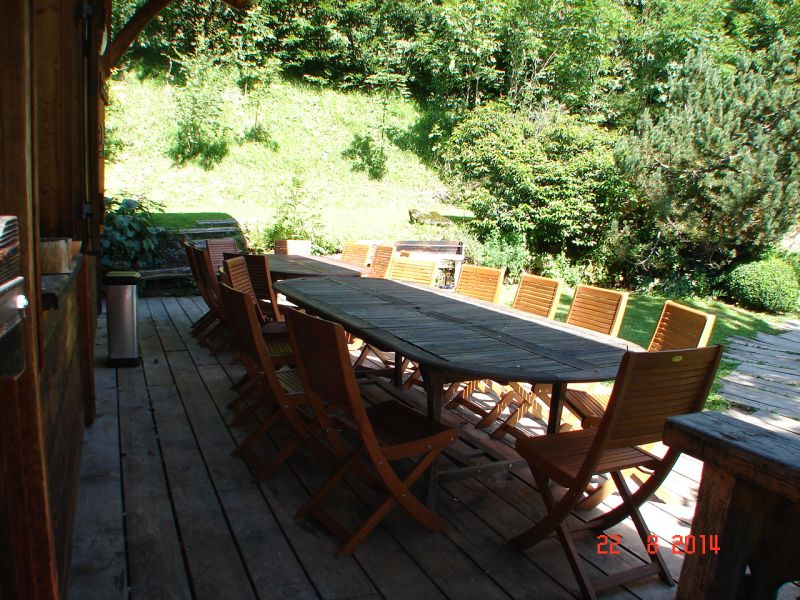 photo 10 Owner direct vacation rental La Chapelle d'Abondance chalet Rhone-Alps Haute-Savoie View from the terrace