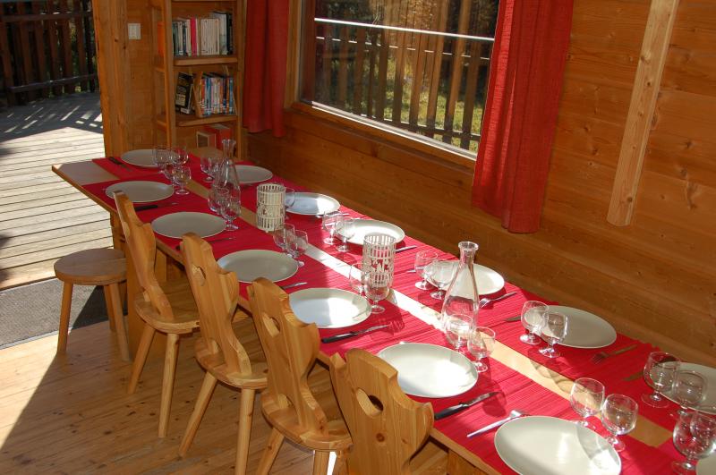 photo 6 Owner direct vacation rental Les 2 Alpes chalet Rhone-Alps Isre Dining room