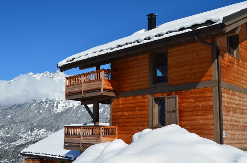 photo 22 Owner direct vacation rental Valfrjus chalet Rhone-Alps Savoie View from the balcony