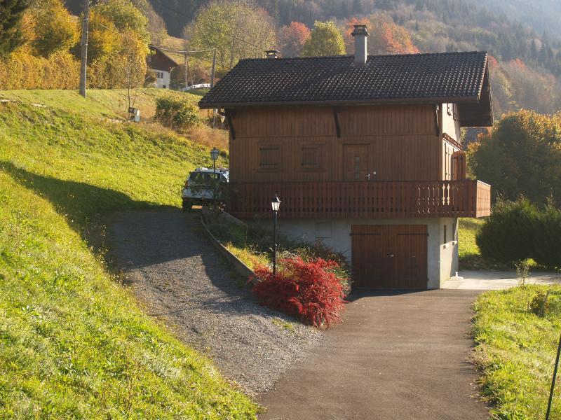 photo 4 Owner direct vacation rental Les Carroz d'Araches chalet Rhone-Alps Haute-Savoie View of the property from outside