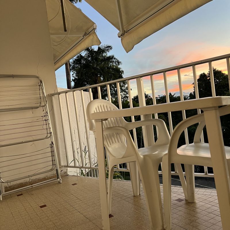 photo 5 Owner direct vacation rental Le Gosier (Guadeloupe) studio Grande Terre  Balcony