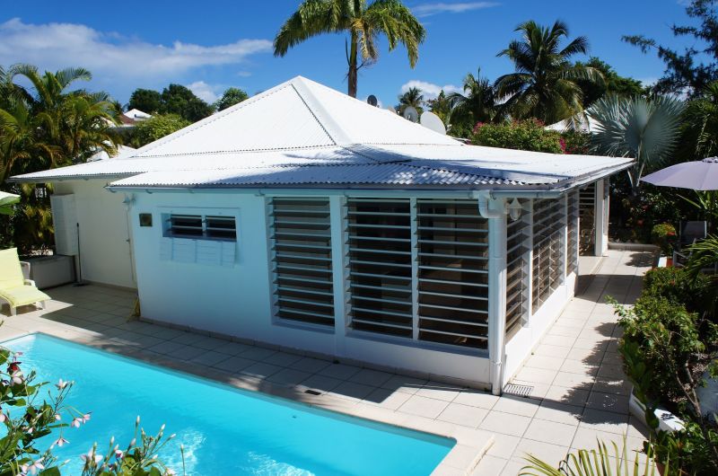 photo 0 Owner direct vacation rental Saint Francois villa Grande Terre  View from the terrace