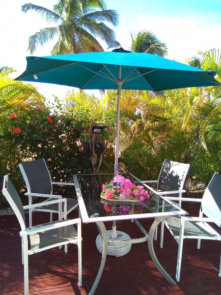 photo 3 Owner direct vacation rental Saint Francois villa Grande Terre  Terrace