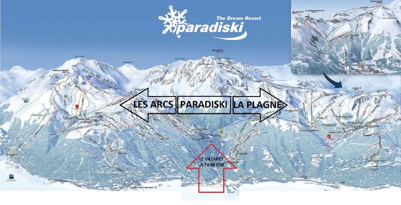 photo 4 Owner direct vacation rental Peisey-Vallandry appartement Rhone-Alps Savoie Area map