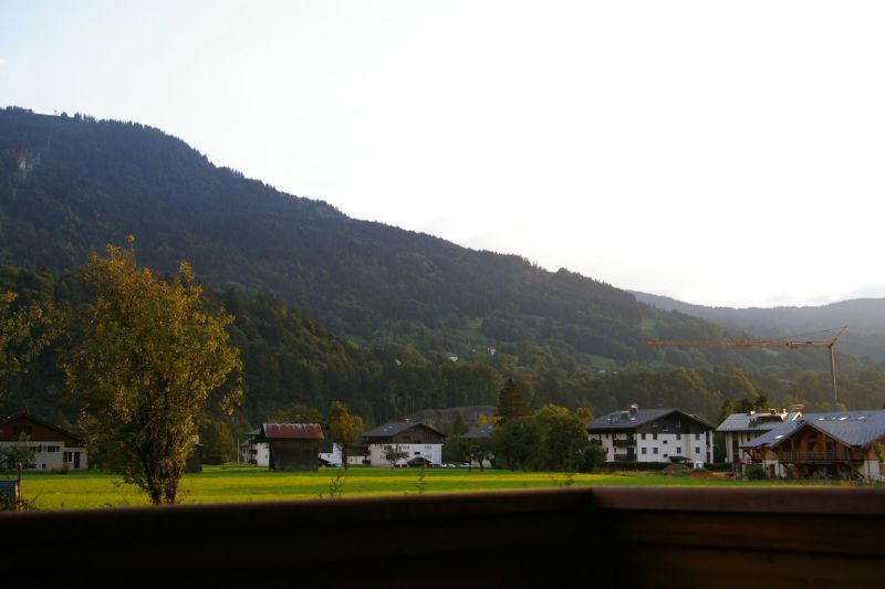 photo 10 Owner direct vacation rental Samons appartement Rhone-Alps Haute-Savoie View from the terrace