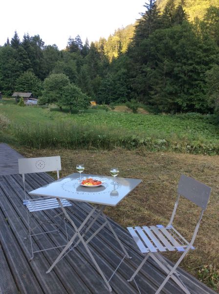 photo 20 Owner direct vacation rental Morzine chalet Rhone-Alps Haute-Savoie View from the terrace