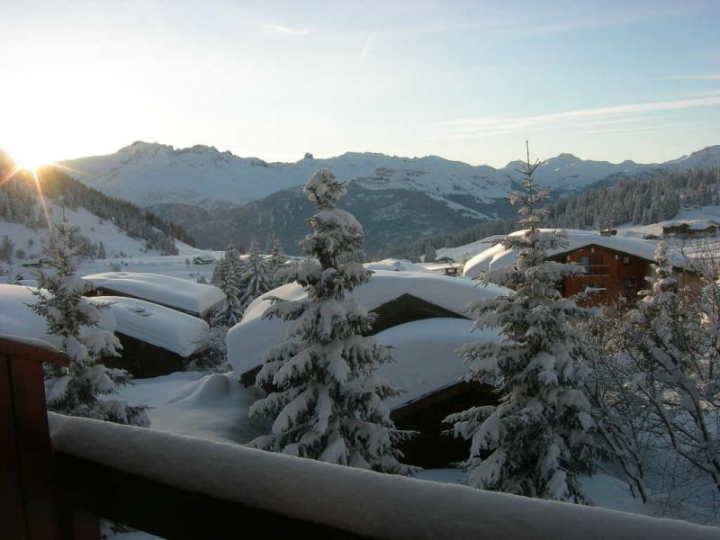 photo 7 Owner direct vacation rental Les Saisies studio Rhone-Alps  View from the balcony