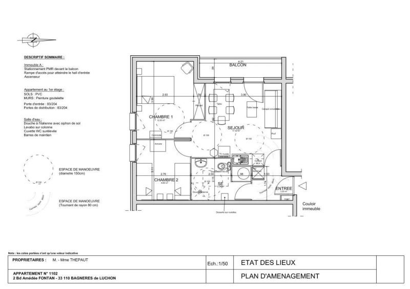 photo 6 Owner direct vacation rental Bagnres-de-Luchon appartement Midi-Pyrnes Haute Garonne Map of property