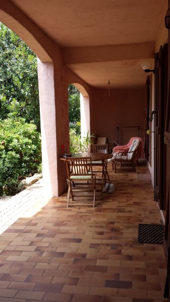 photo 10 Owner direct vacation rental Porticcio villa Corsica Corse du Sud Covered balcony