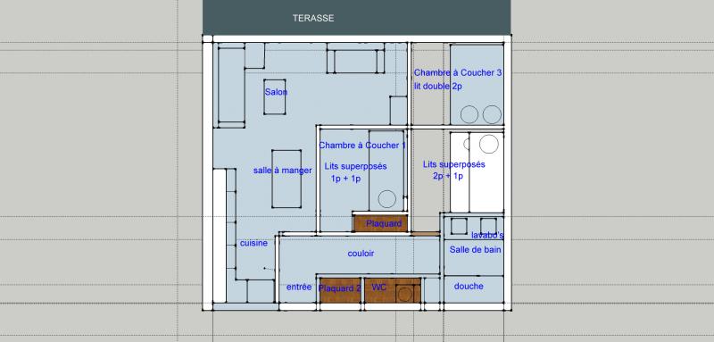 photo 3 Owner direct vacation rental Tignes appartement Rhone-Alps Savoie Map of property