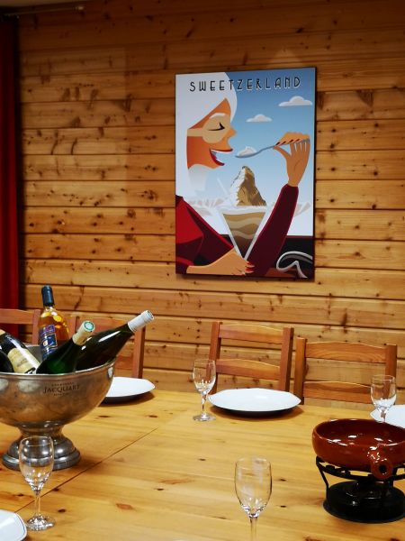 photo 4 Owner direct vacation rental Sixt Fer  Cheval chalet Rhone-Alps Haute-Savoie Dining room