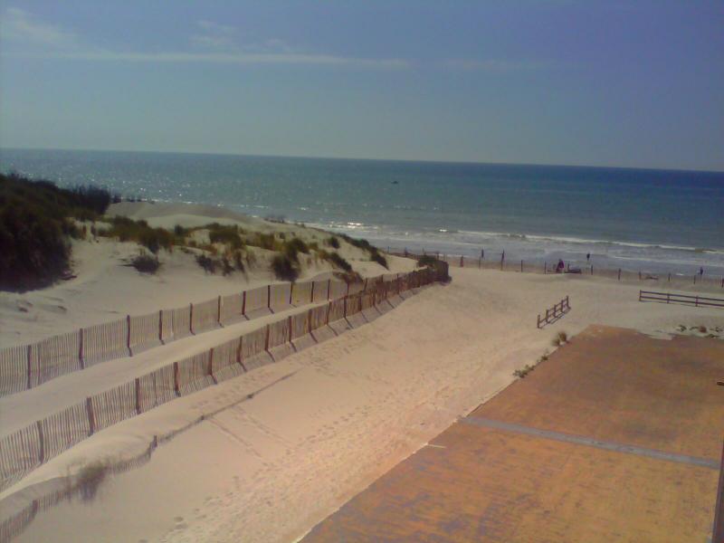 photo 9 Owner direct vacation rental Fort Mahon studio Picardy  View from the terrace