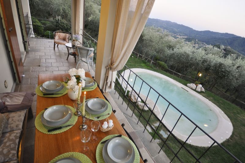 photo 16 Owner direct vacation rental Camaiore villa Tuscany Lucca Province View from the terrace