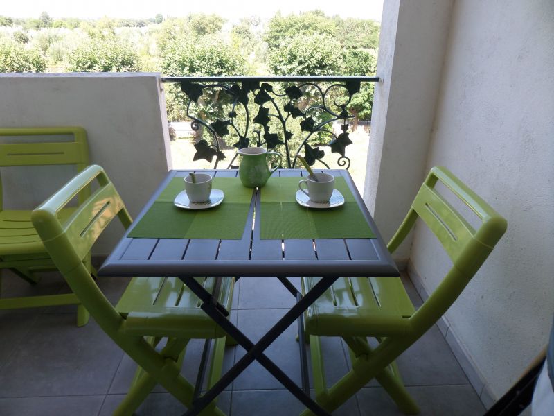 photo 2 Owner direct vacation rental Srignan Plage appartement Languedoc-Roussillon Hrault Covered balcony