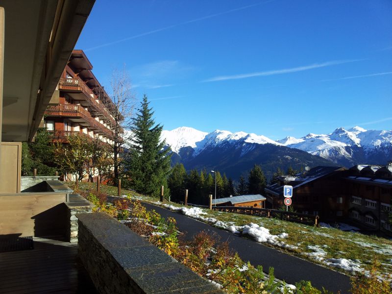 photo 4 Owner direct vacation rental Courchevel studio Rhone-Alps Savoie View from the terrace