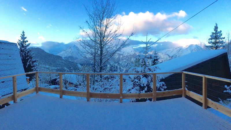 photo 3 Owner direct vacation rental Alpe d'Huez chalet Rhone-Alps Isre View from the terrace