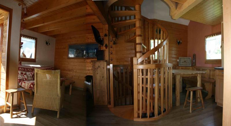photo 1 Owner direct vacation rental La Fclaz chalet Rhone-Alps Savoie Living room