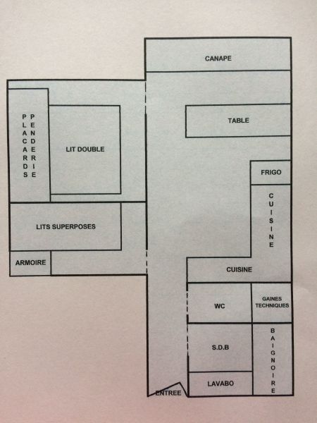 photo 22 Owner direct vacation rental Val Thorens appartement Rhone-Alps Savoie Map of property