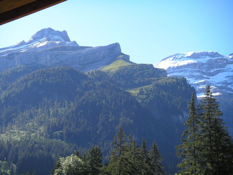 photo 6 Owner direct vacation rental Les Diablerets appartement Vaud  View from the balcony