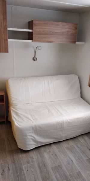 photo 4 Owner direct vacation rental Mimizan mobilhome Aquitaine Landes bedroom 3