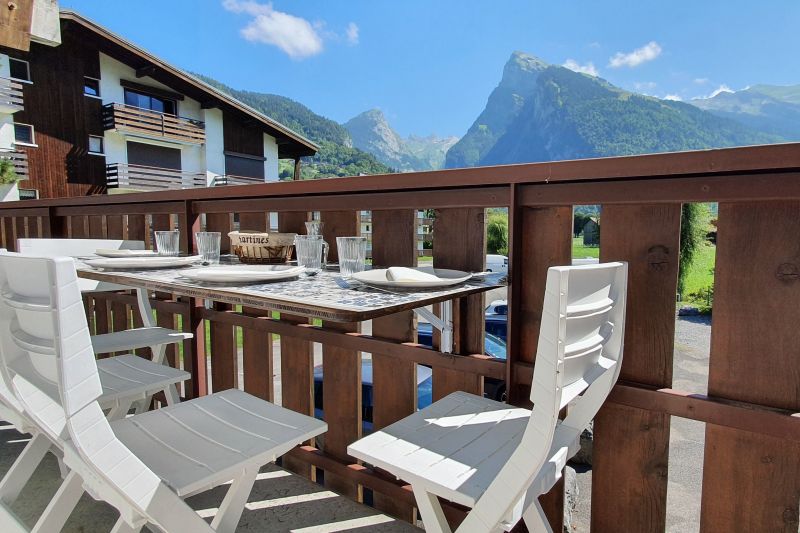 photo 0 Owner direct vacation rental Samons appartement Rhone-Alps Haute-Savoie Balcony