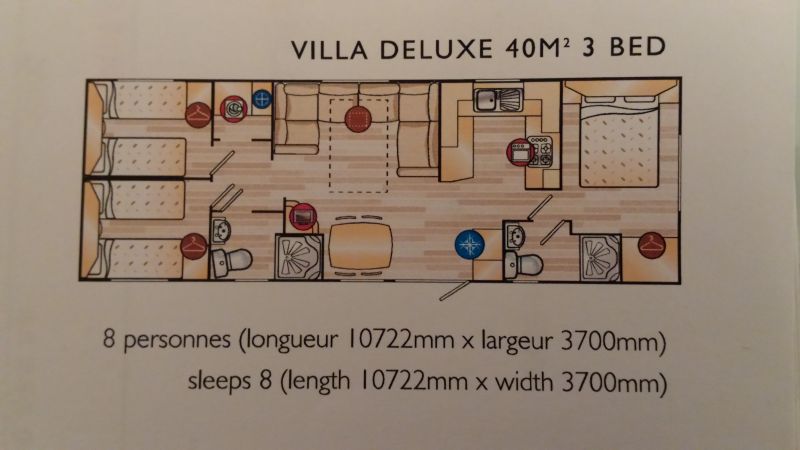 photo 3 Owner direct vacation rental Vias Plage mobilhome Languedoc-Roussillon Hrault Map of property