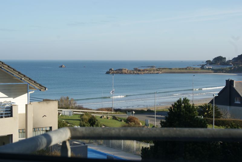 photo 7 Owner direct vacation rental Trevou Treguignec appartement Brittany Ctes d'Armor View from the balcony