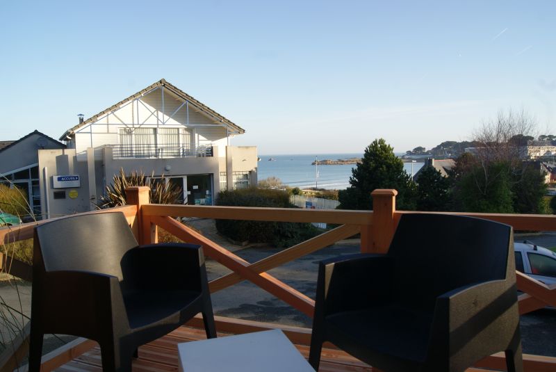 photo 8 Owner direct vacation rental Trevou Treguignec appartement Brittany Ctes d'Armor View from the terrace