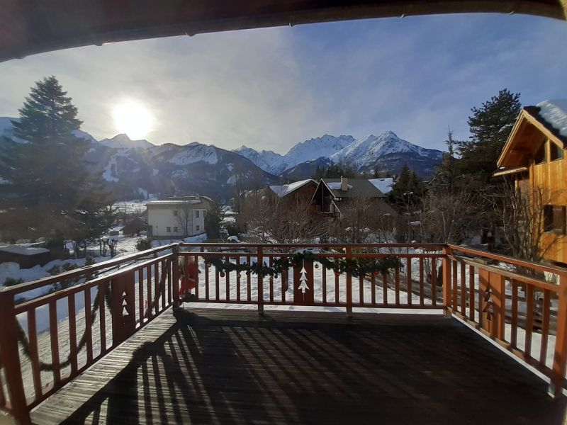 photo 22 Owner direct vacation rental Brianon chalet Provence-Alpes-Cte d'Azur Hautes-Alpes View from the terrace