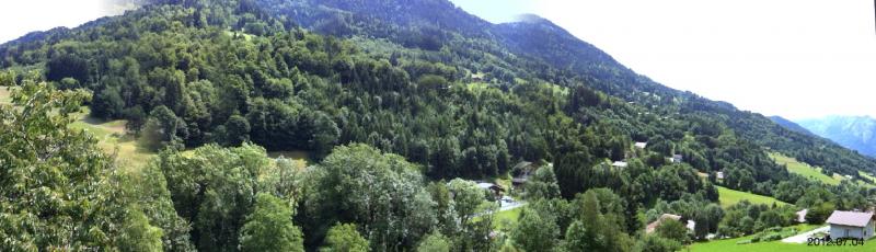 photo 7 Owner direct vacation rental La Clusaz appartement Rhone-Alps Haute-Savoie View from the balcony