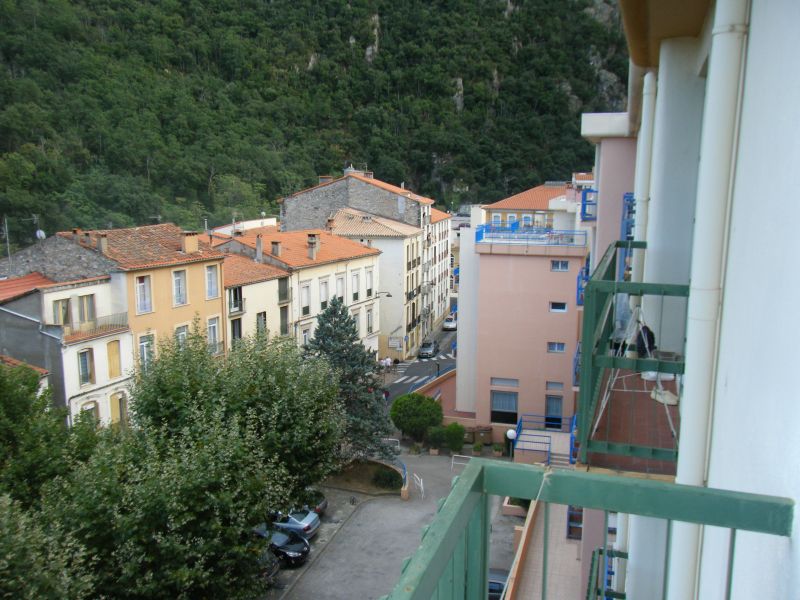 photo 3 Owner direct vacation rental Amlie-Les-Bains studio Languedoc-Roussillon Pyrnes-Orientales View from the balcony