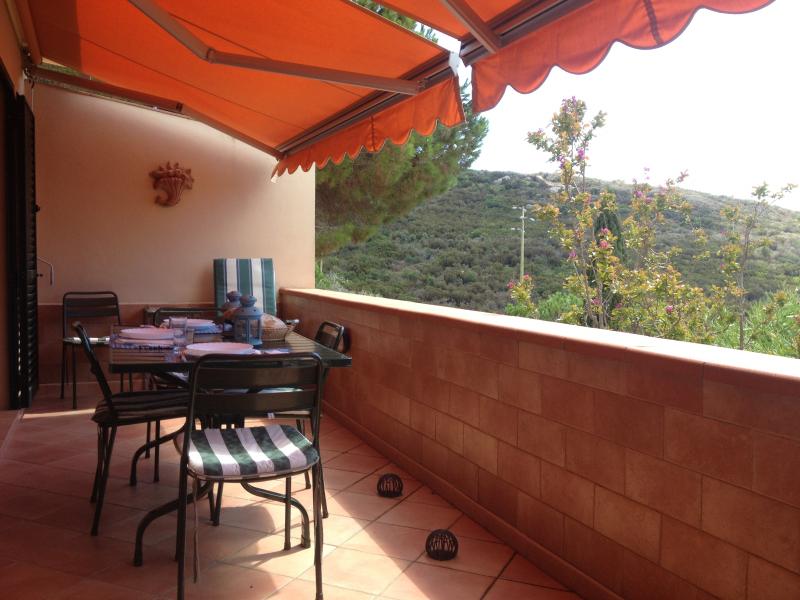 photo 9 Owner direct vacation rental Campo nell'Elba appartement Tuscany Elba Island View from the terrace