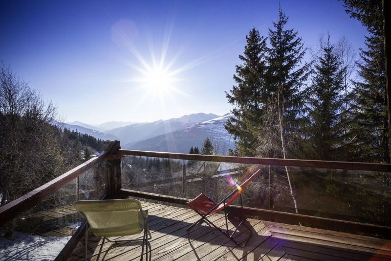 photo 1 Owner direct vacation rental Les Arcs chalet Rhone-Alps Savoie View from the terrace